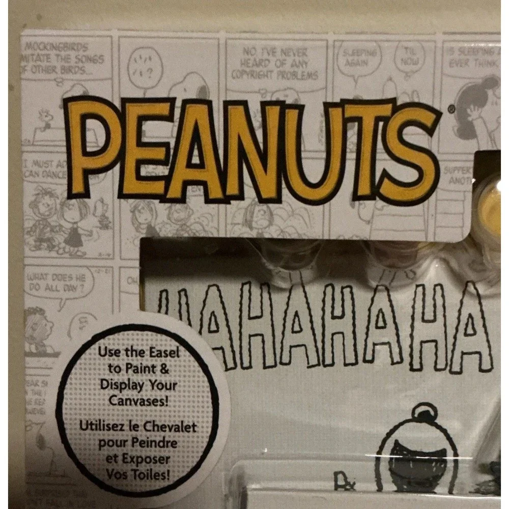Peanuts Canvas Activity Set, 3 Canvases To Paint And Display.  New In‎ Box